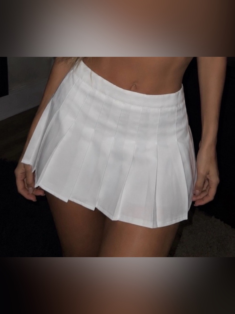 NWOT Women’s Essential Stylish Pleated Versatile Mini Skirt